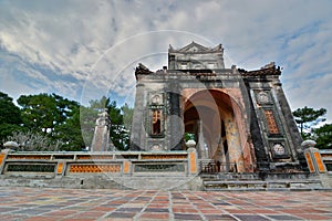 Tomb of Tu Duc. Hue. Vietnam photo
